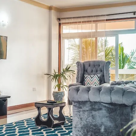 Beachfront Furnished Apartment Mombasa Exterior photo